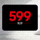 599比分官方网站Logo，红色数字599在黑色背景上